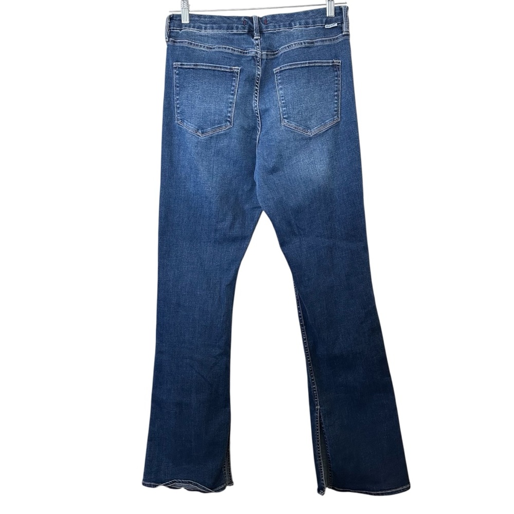 Dear John Alto Split Hem Button Fly Ankle Flare Jeans - Picture 7 of 12